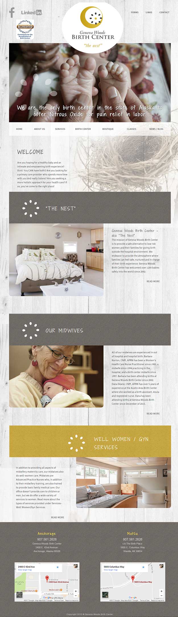 geneva woods birth center website